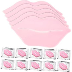 PAMINGONO Lip Mask Lip Care Necessary Skin Care Tools Lip Patch Gel Moisturising Lip Skin Care Mask Collagen Lip Pad Gel Face Mask Collagen Pink Pack of 30