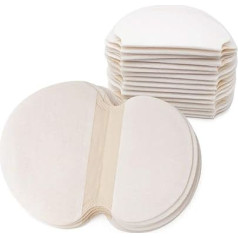 Gospire 50 pcs (25 Pair) Disposable Underarm Pads Armpit Sweat Pads Perspiration Pads Shield Absorbing Anti Perspiration Odor Sheet for Women