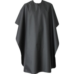 Diawell Hairdressing Salon Cape Water-repellent Hair Cutting Cape for Hairdressing Black