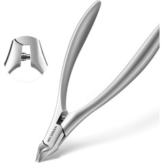 MR.GREEN Cuticle Scissors Innovative Integrated Spring Cuticle Nipper Dead Skin Trimmer Beauty Manicure Tool (Cuticle Nipper)