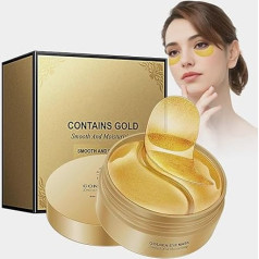 Under Eye Patches, Gold Eye Masks for Puffy Eyes, Under Eye Masks, Nourish, Firm, Hydrate for Under Eye Treatment Women, Helps Reduce Puffy Eyes and Dark Circles (30 Pairs)