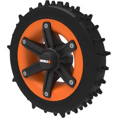 WORX WA0955 L-Wheels for Landroid L-Model Robotic Lawnmower - Offroad Wheels for Better Driving Characteristics - Original Accessory from WORX - Compatible with WR147E.1, WR148E and WR153E, WR155E