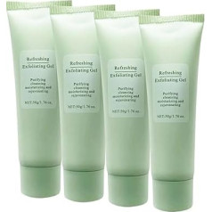 2025 Gentle Tea Fragrance Purifying Exfoliating Gel, Deep Cleansing Face Scrub While Refreshing Tea Aroma Brings You A Different Feeling, Suitable for All Skin (4)
