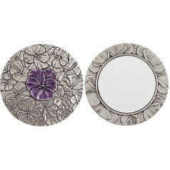 Danforth Purple Pansy Pewter 3