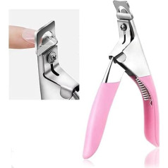 False Nail Clippers Adjustable Professional False Nail Clippers Tool for Salon and Home Nail Art DIY