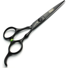 5.5 Inches or 6 inches Black Hair Hair Hair Great Hairdressing Scissors Kit Combination Salon Hair Tools 440 °C High Hardness Stainless Steel Black