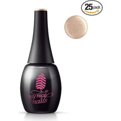 Dazzling Moments - 133 - Gel Polish by My Nice Nails - Just More Beautiful - 12 ml - Lasting 3 to 4 weeks - Extreme Gloss or Matte - Unique Bottle Design