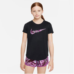 T-krekls Dri-Fit meitenēm DZ3583 010 / melns / XL (158-170cm)