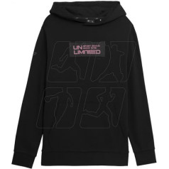 Džemperis M SS23TSWSM549 tumši melns / XXXL