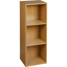 Urbnliving Wooden Bookcase with 3 Shelves