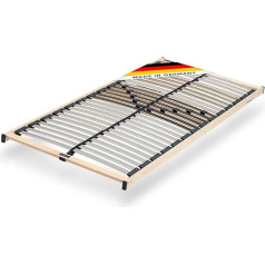 Cubesleep Base NV 28 Slatted Frame 5-Zone Slatted Frame Progressive Suspension with Hardness Control Made in Germany GS Certified Safety