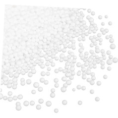 Holibanna 1 Sofas Bean Bags Bed Cushion Sofas Sofa Cama para Modernos Baratos Foam White Dog Bed Filling Beads Balls Punch Bag Filler Balls Baby Decorative Ball