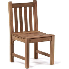Brackenstyle Warwick Grade A Teak Garden Side Chair - Wooden Side Chair - Suitable for Commercial Use