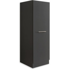 Laundreezy Multi-Purpose Cabinet for Laundry Room, Anthracite, Versatile All-Purpose Cabinet, with Lots of Storage Space, 50 x 162 x 67.5 cm (W x H x D)