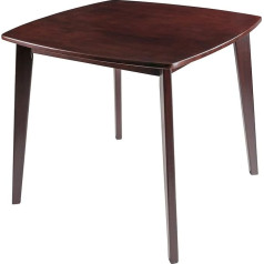 Winsome Wood Pauline Walnut Finish Table
