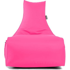 Bubibag Gaming Bean Bag for Gaming with & Pockets, Lounge Cushion, Game Chair for Children and Adults, Beanbag Indoor and Outdoor - Magic Gambler (Pink)