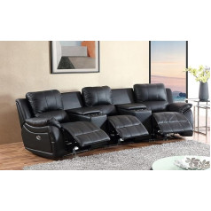 Mapo Möbel Electric Leather Sofa Cinema Sofa TV Sofa 5129eee-Cup-3-S