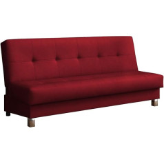 Mirjan24 Enduro XI Sofa Bed with Bed Box, 3-Seater Sofa, Couch with Sleep Function and Bed Function, Sofa Bed Upholstered Sofa, Lounge Sofa Living Landscape (Kronos 02)