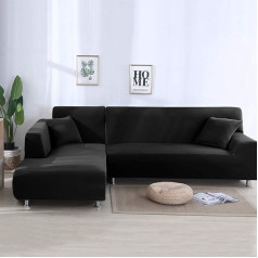 ‎Pandahug PandaHug Sofa Cover L-Shape Sofa Slipcover Pet Protection Anti-slip Stain Resistant Machine Washable Furniture Protection Modern Corner Sofa Covers