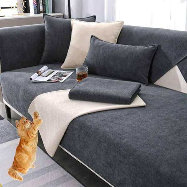 ‎Mthgh MTHGH Sofa Cover, Non-Slip, Sofa Cushion, Sofa Protection, Waterproof, L Shape, Sofa Protection, Cat Sofa Protector, Couch Cover, Corner Sofa, Dirt-Repellent, Sofa Protection, Dog, Scratch Protection,