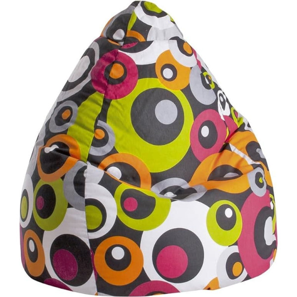 Sitting Point Only By Magma Malibu L Beanbag Approx. 120 Litres Orange (up to Approx. 7 Years)