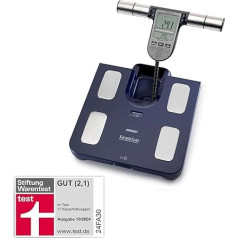 Omron Omron body analyzer BF511, clinically validated, with 8 high-precision sensors for measuring hands and feet - blue