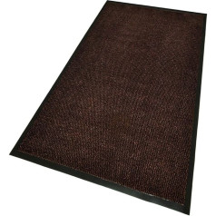 Hanse Home Faro Doormat for Indoor and Outdoor Use, 90 x 120 cm, Door Mat, Dirt Trapper Mat, Washable & Weatherproof, Non-Slip for Entrance Area & Outdoor Use, Terracotta