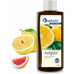 Spitzner Sauna Infusion Grapefruit Sweet and Tart 1000 ml - Wellness Sauna Infusion Concentrate with Fresh Grapefruit Sauna Fragrance, Vitalising, Natural Sauna Oil