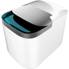 Cecotec Chillin' Ice Maker 1500. 150 W, Daily Production Capacity of 15 kg, Touchscreen Display, App Control, Control Window, Self-Cleaning Function, Water Level Warning