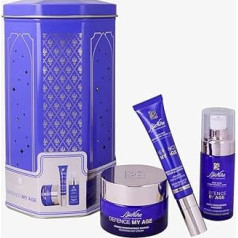 BioNike Gift Set for Women, Anti-Age Defence My Age - Intensive Renewing Face Serum 30ml, Renewing Face Cream Day 50ml, Renewing Serum for Eyes and Lips 15ml for Mature Skin