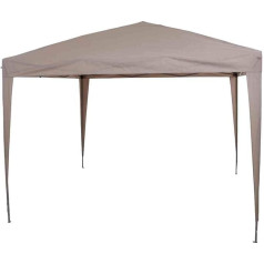 Siena Garden Starter Gazebo 300 x 300 cm Taupe