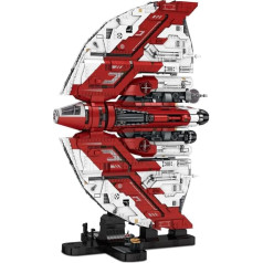 barweer Interlocking Blocks Technology T6 Shuttle Gift for Space Wars Fans, Space Shuttle Spaceship Model Set with 5749 Pieces for Adults, Aeroplane Starship Collection, Reobrix 99006