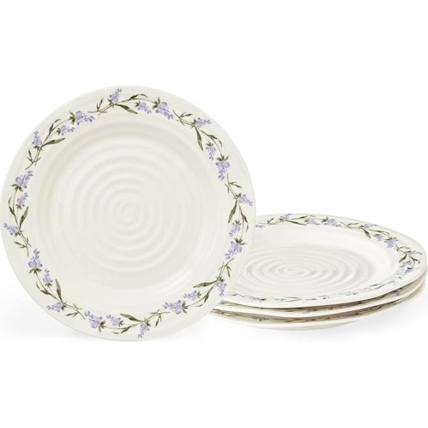 Portmeirion Sophie Conran Lavandula Dinner Plate Set, 4-28 cm