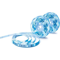 Tapo L900-10 LED Strip 2 x 5 m (Only One Power Adapter Included), WiFi LED Strip, 16 Million Colours, Dimmable, Tapo App Control, Compatible with Alexa & Google, No Hub Required, Energy Saving