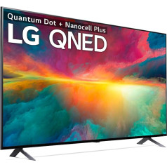 LG 75QNED756RA 190 cm (75 Inch) 4K QNED MiniLED TV (Active HDR, 60 Hz, Smart TV) [Model Year 2023]