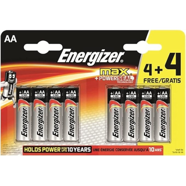 ENERGIZER Aaa Batteries 4 X 4 Extra