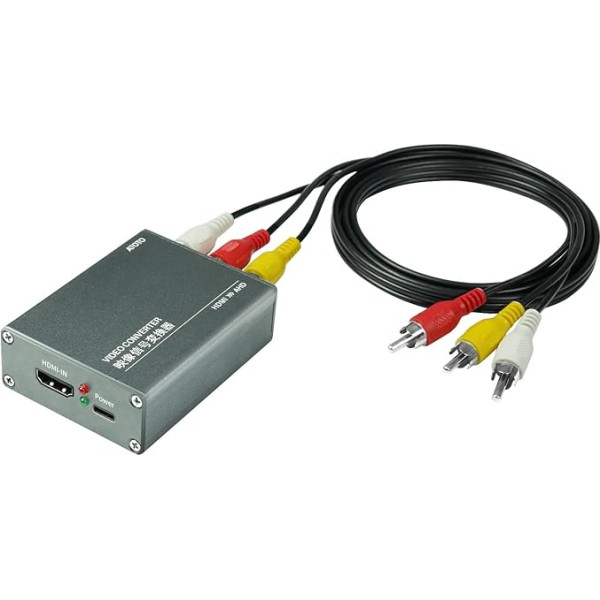 ATOTO AC-HAV50 Video Output Adapter - HDMI to AHD Video Converter - For All ATOTO Car Radios (Not Compatible with ATOTO X10 Series)