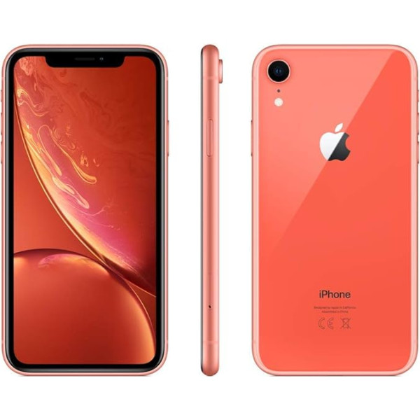 Apple iPhone XR 256GB - Coral - Unlocked (Refurbished)