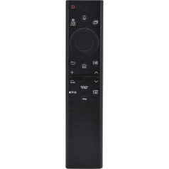 BN59-01385A Voice Remote Control Replacement for Samsung QLED Smart TV GQ43Q60BAU GQ43Q60BAUXZG GQ43QN90BAT GQ43QN90BATXZG GQ50Q60BAU GQ50Q60BAUXZG GQ50Q80BAT GQ50Q80BAT Q5000Bmeeting AT GQ500BAT