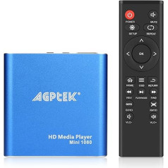 Mini 1080P Full HD Digital Media Player with Remote Control