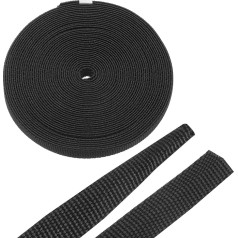 sourcing map Braided Cable Sleeves, 1/4