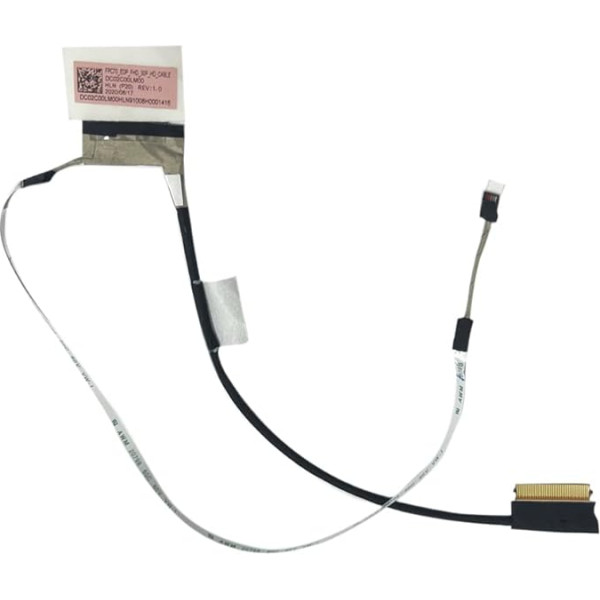 Gintai LCD eDP FHD Screen Display Cable 30-Pin for HP Pavilion 17-CD 17-cd2254ng 17-cd1255ng 17-cd2060ng 17-cd2178ng 17-cd2075ng 17-cd003ng 17-cd1007na 17na 17na 17 -cd1088 5nf 17-cd1119nf FPC70 DC02C00LM00