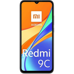 Xiaomi Redmi 9C Smartphone 128GB, 4GB RAM, Dual SIM, Twilight Blue