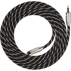 Digital Fibre Optic Toslink to 3.5mm Mini Toslink Jack Adapter Cable for DVD/CD/PC/PS II/PSIII/HDVD 2m