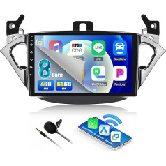 4G + 64G 8Core CAMECHO Android 13 Car Radio for Opel Corsa 2015-2019/Opel Adam 2013-2016 with Navi Carplay Android Car, 9 Inch Screen Radio 2 DIN with Bluetooth RDS/FM WiFi Mirror Link DSP