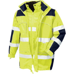 teXXor Toronto High Visibility Jacket Windproof Waterproof Work, Yellow, 4114