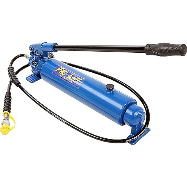 Pro-Lift-Werkzeuge Hydraulic pump 2-stage manual operation oil volume: 2300 cm³ hydraulic hand pump 700 bar working pressure, oil quantity: 2.3 l, hydraulic pump