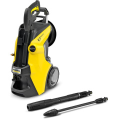 Kärcher K 7 Premium Power Control High Pressure Washer. Pressure: 180 bar. Flow: 600 l/h. Surface capacity: 60 m²/h. Power: 3000W Hose Reel with Gun, Dirt Blaster, Jet Pipe