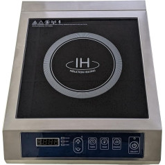 Morleos Induction Hob 3500 Watt IPX3 Timer Function 60 °C - 240 °C Induction Hob Hob Adjustable Temperature