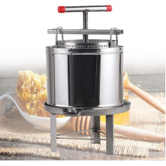 Honey Press Extractor, Manual Honey Extractor, Extractor Beekeeping Tool, Stainless Steel Honey Press, for Households, Restaurants, Farms, Beekeeping Farms